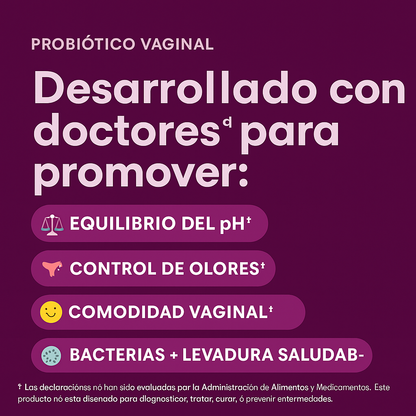 Probiótico Vaginal en Capsulas